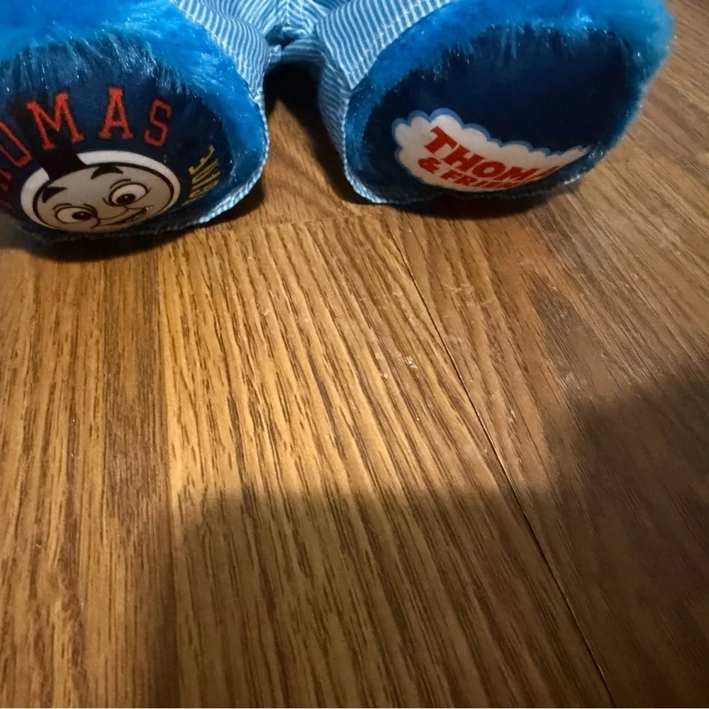 Build A Bear Thomas & Friends Blue Bear w/ Thomas & Friends B.A.B Outfit.